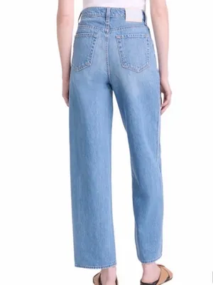 Mother Snacks Pleated Fun Dip Puddle Jeans thumbnail 3