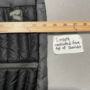 Eddie Bauer First Ascent Puffer Vest Size M Black 800 Fill Goose Down Packable thumbnail 13