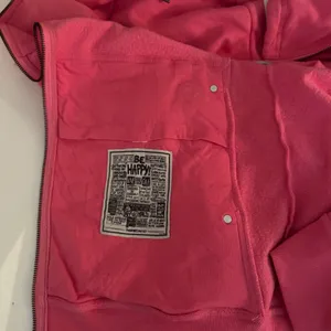 THUMB UNITED 4X Pink Full Zip Heavy Hoodie Oversized Cowl Neck Sweatshirt Jacket thumbnail 10