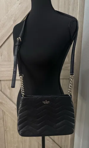 Kate Spade Reese Park Beatrice quilted leather crossbody thumbnail 1