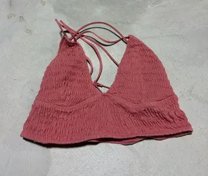 Victoria’s Secret pink Smocked Mauve Bralette medium thumbnail 1