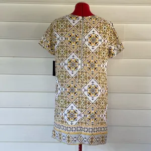 Lulu’s Dandy Lion Medallion Print Shift Dress Sz S thumbnail 5