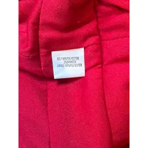 Kay Unger Red Textured Peplum Knee Length Dress. Size 6 thumbnail 6
