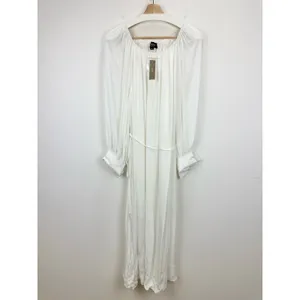 J.Crew Collection Sheer Maxi Dress Viscose Oversized Minimalist Boho Medium NWT thumbnail 3