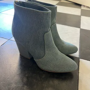 NEW G by Guess Denim Ankle Booties thumbnail 3