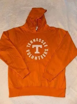 J. America Orange Tennessee Volunteers Hoodie Sweatshirt Women's M thumbnail 1
