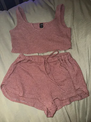 SheIn SCALLOPED SLEEP SET thumbnail 1