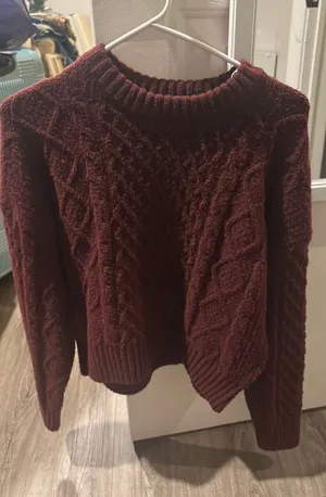 Pink Rose Red Sweater thumbnail 1
