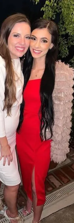 Amazon Red midi dress thumbnail 1