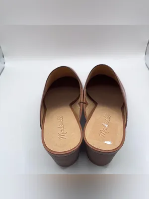 Madewell Harper Mule Tan Leather Loafers. Brand shoe and comfortable size 8 thumbnail 7