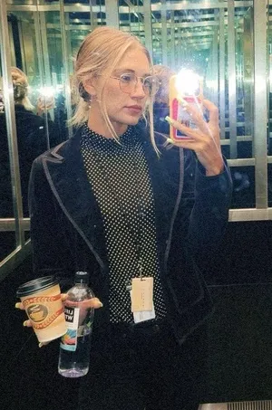 Ann Taylor Black Velvet Blazer thumbnail 1