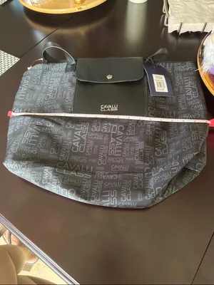 Cavalli Class large black tote bag thumbnail 4