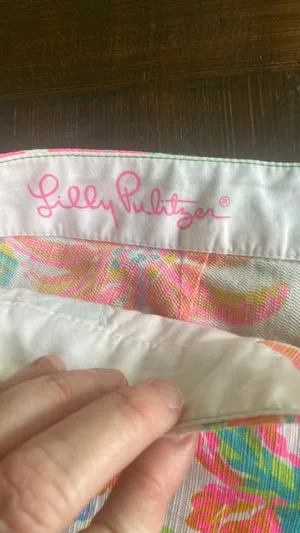 Lilly Pulitzer Shorts Buttercup Scalloped thumbnail 3