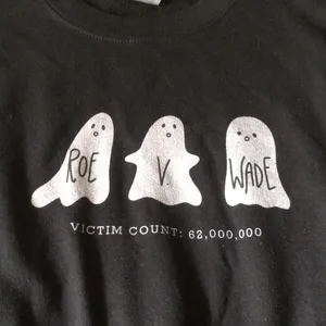 Gildan Roe V Wade ghost crewneck thumbnail 7