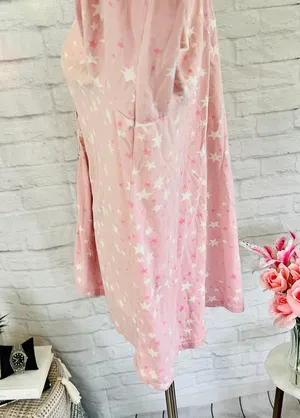 Pink Starry PJ Top Size 3X thumbnail 9