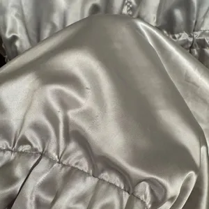 Vintage Y2K Abercrombie & Fitch Silky Gray Water Wind Resistant Light Jacket Sma thumbnail 8