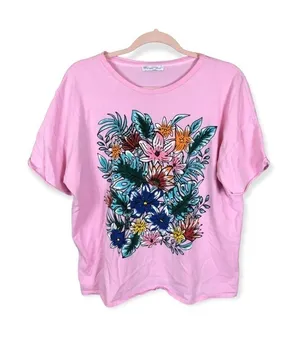 Zara floral‎ top thumbnail 1