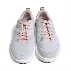 LiteRide by CROCS Light Gray & Pink Sneaker Women's Size 9W EUC thumbnail 2