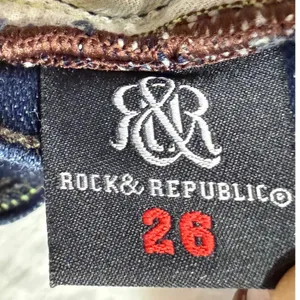 Rock &‎ Republic 26 Roth Bootcut Jean Stretch Lowrise Y2K Bratz Girlhood Sexy thumbnail 8