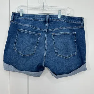 Gap Size 16/33 Blue 5" Denim Jean Shorts thumbnail 4