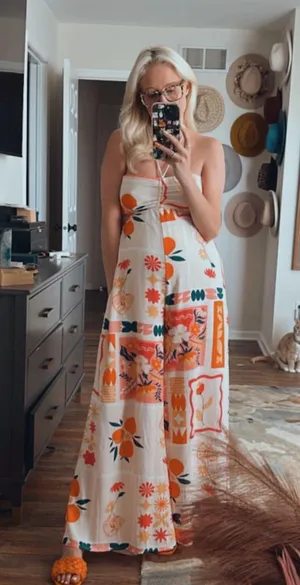 Boutique Printed Jumpsuit thumbnail 1