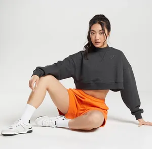 Gymshark Rest Day Sweater Crop thumbnail 1