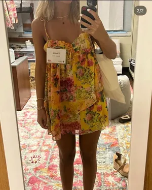 Floral Mini Dress thumbnail 2