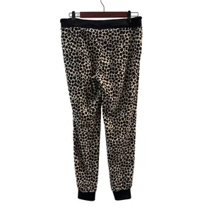 Juicy Couture Women’s Leopard Velvet Track Suit Size M thumbnail 4