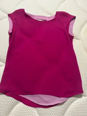Express Women’s reversible pink/fuchsia dress shirt thumbnail 1