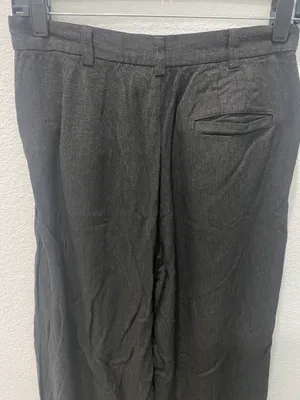 Gap Gray High Waisted Trousers Size 8 thumbnail 5