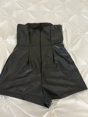 Baby Pink romper snakeskin Black thumbnail 5