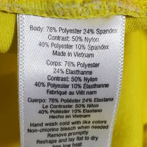 Alo Yoga Alo Goddess‎ Indio Zest High Waist Leggings Yellow & Gray. Size M thumbnail 6