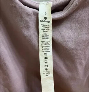 Lululemon Purple Align tank  thumbnail 2