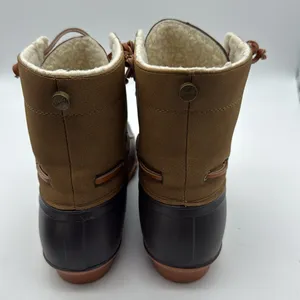 SEVEN7 HOLLIS Duck Boots. Light and dark brown Rain/Winter Boots. thumbnail 7