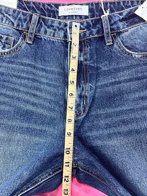 Vervet High Rise, dark wash, cropped, jeans thumbnail 10