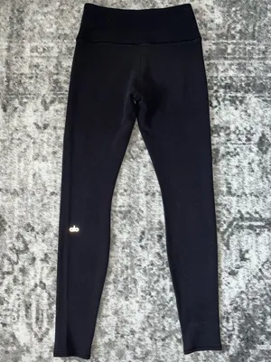 Alo High-Waist Micro Waffle Low Key Leggings thumbnail 1
