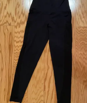 Aerie Black High-Rise Leggings thumbnail 1