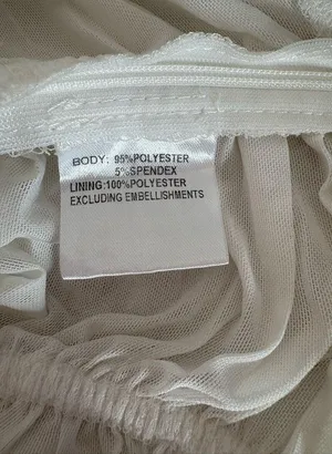 Princess Polly Concordia Crop Top White Mesh Corset Tank - Size 12/Large thumbnail 6