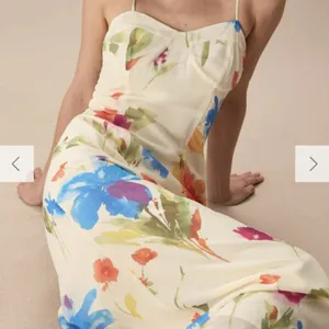 RIHOAS Women's Beige Floral Slip Maxi Dress 3 thumbnail 4