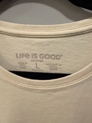 Life Is Good Jekyll Island GA Palm Scene Graphic Crusher Tee thumbnail 5