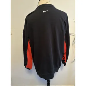 Nike Women's Get‎ Fit Black/Red/Blue Training Sweatshirt Size Large thumbnail 4
