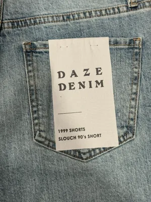 Daze Tough Love Slouch 90’s Shorts Blue Size 26 thumbnail 6