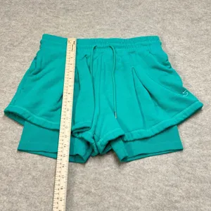 Nike Shorts Womens Medium Serena Williams Design Crew 3" Jade‎ Terry Athletic thumbnail 6