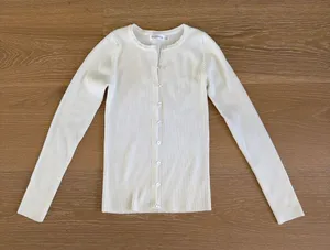Beginning Boutique Ribbed Cardigan Button Up Kippy Size US4 thumbnail 1