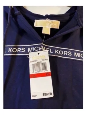 Michael Kors Navy Dress Blue thumbnail 6