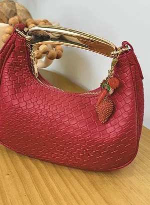 Gold and red farm berries keychain and handbag accessories thumbnail 7