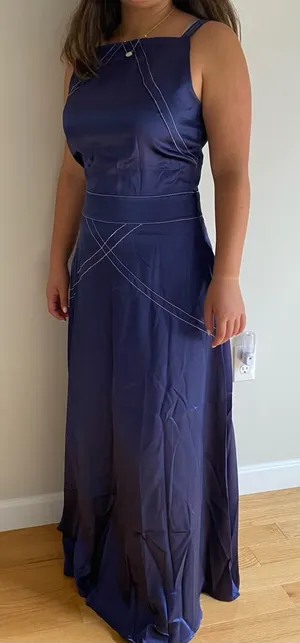 Maxi Dress Blue Size M thumbnail 1