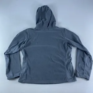 Columbia Hoodie Sweatshirt Women's Medium Gray Pullover Fleece Ladies thumbnail 4