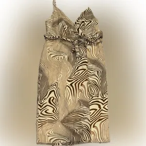 NWOT REISS Rosie Animal print faux wrap dress belted v neck dress size 0 thumbnail 3