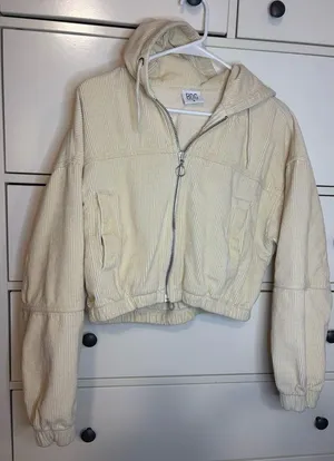 BDG Urban Outfitters Corduroy Crop Hooded Jacket thumbnail 1